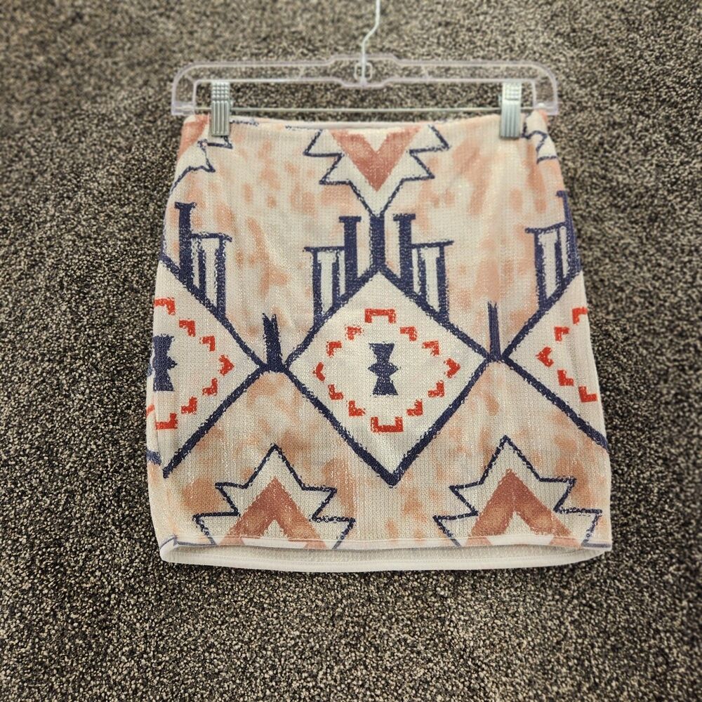 M Officer size 1 juniors sequined straight pencil skirt